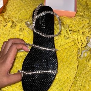 Black Snake/Clear Sandal